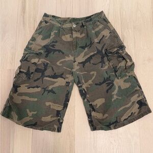 Camouflage Cargo Shorts